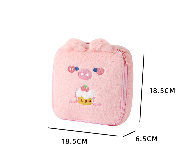 Plush Cosmetic Case